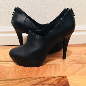 Nine West Leather Ankle Stilettos Booties